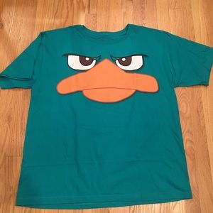 NWT Disney Perry Platypus tshirt Phineas & Ferb